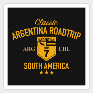 Route 7 Argentina Roadtrip Sticker